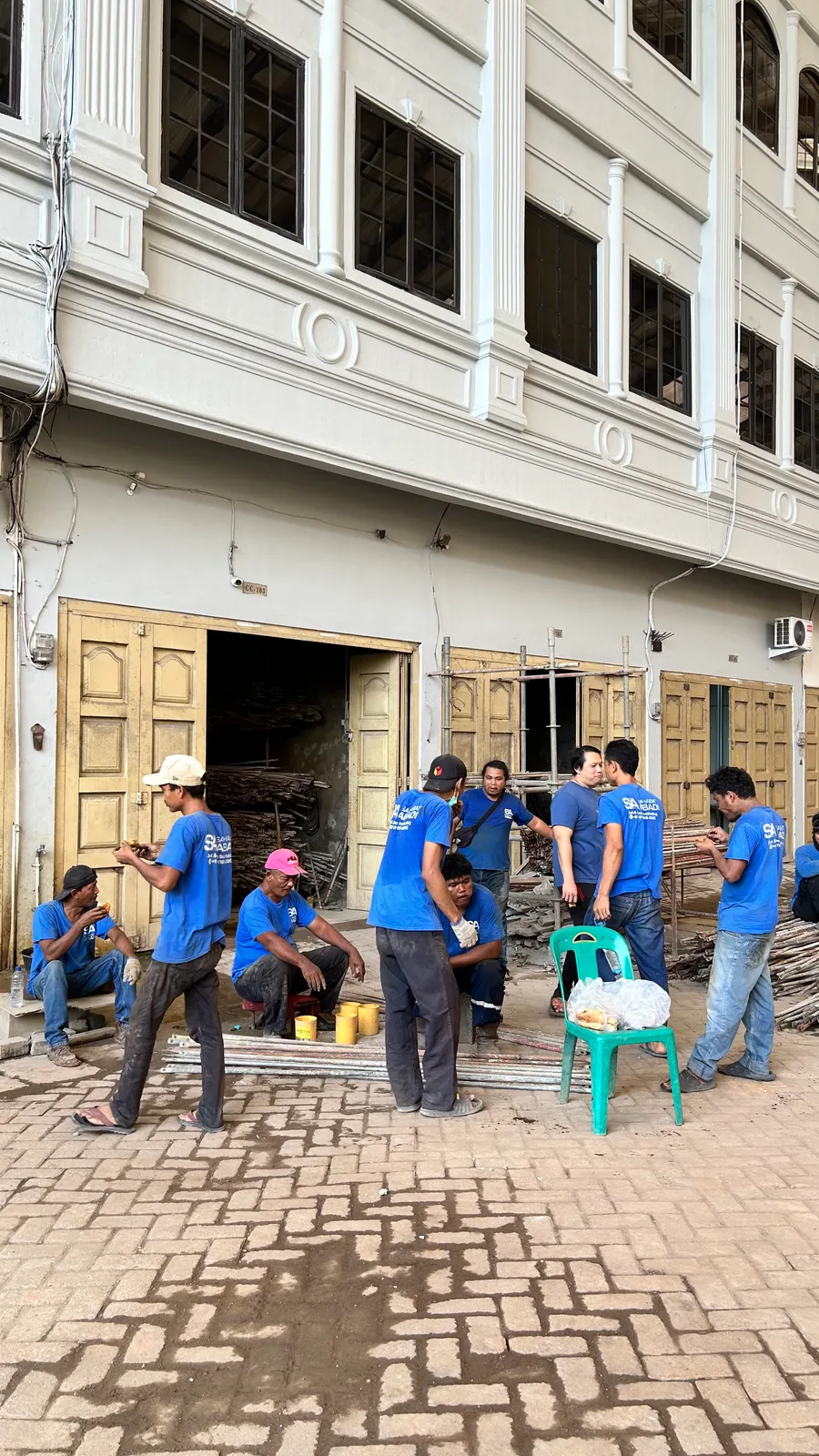 Scaffolding Medan Konstruksi